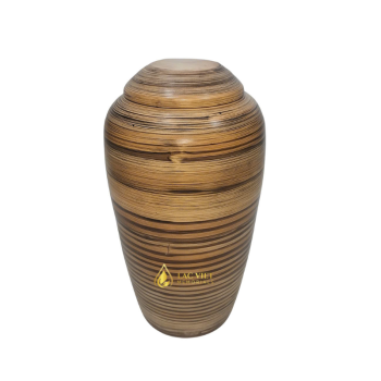 Bamboo Urn for Human Ashes