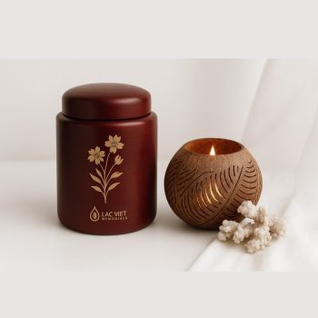 Handmade Coconut Candle Holder
