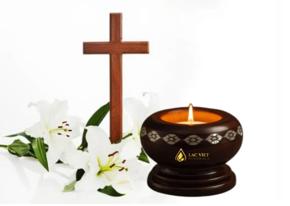 Wooden Candle Holder with MOP Inlaid