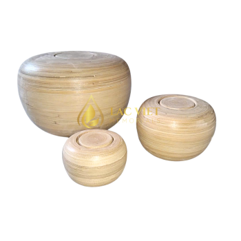 Spun Bamboo Cremation Urn For Human and Pet