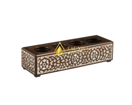 Rectangle Mother of Pearl Memorial Candle Holder from Vietnam